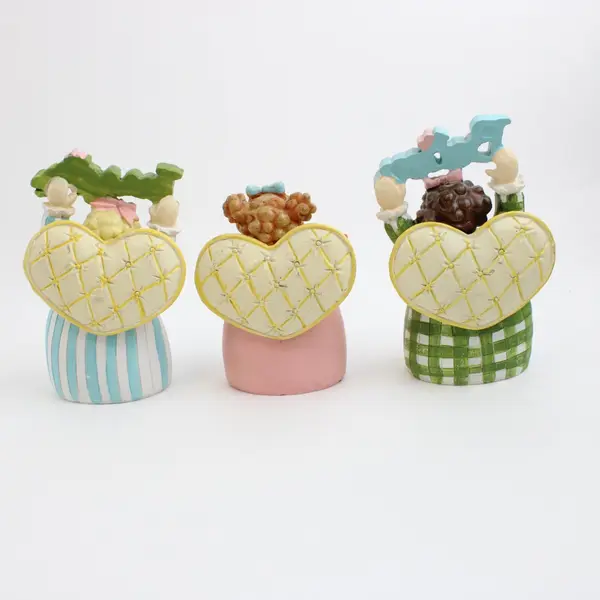 Dream Imagine Believe Angel Figurines Set of 3 Cherub Decor