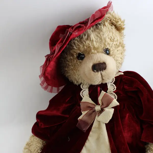 SUP#715276 JC Penney Golden Bear Victorian Holiday Teddy Bear Plush 26.75"
