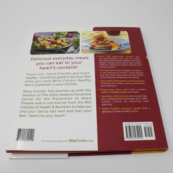Betty Crocker Healthy Heart Cookbook 140 Recipes Blumenthal and Hermanson