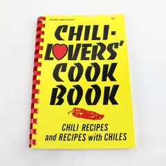 Chili Lovers Cookbook by Mildred Fischer Chili Recipes ISBN 9780914846062