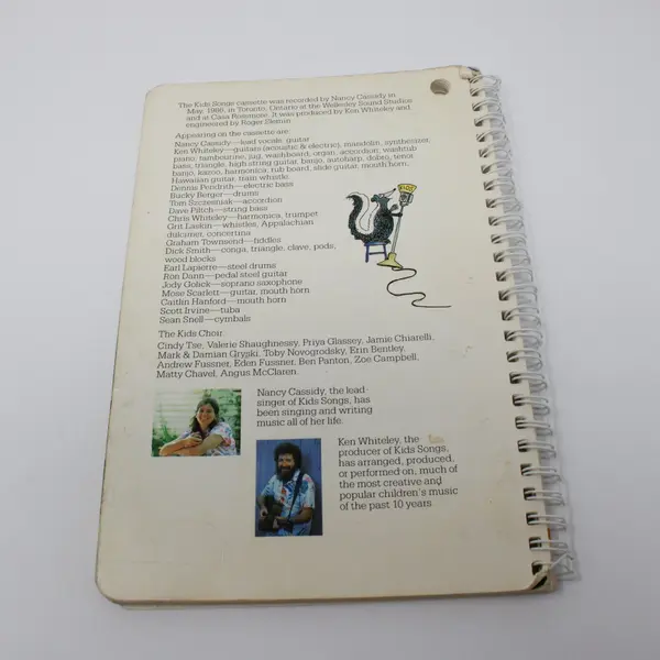Welcome Spiral Songbook 1986 Vintage Sheet Music Book