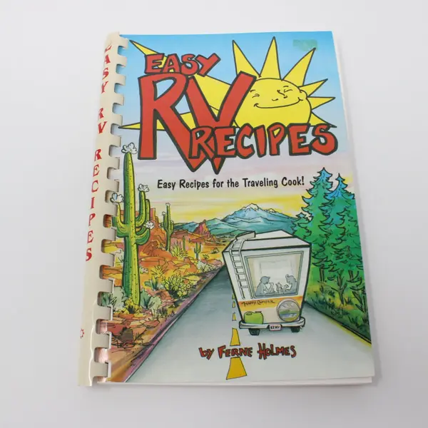 Easy RV Recipes Ferne Holmes 1995 4th Printing 1987 Copyright Cookbook
