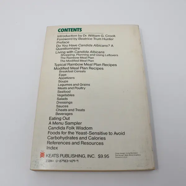 Candida Recipes Pat Connolly PB Price-Pottenger Nutrition Foundation