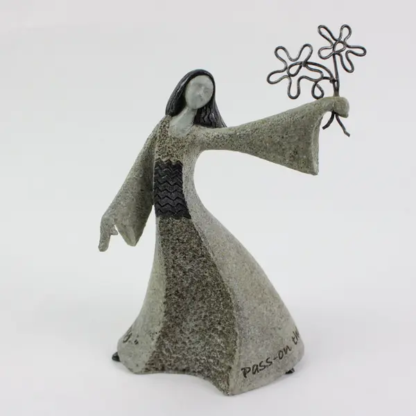 Carson Home Accents Pass-It-On Marstone Figurine Decorative Sculpture Used