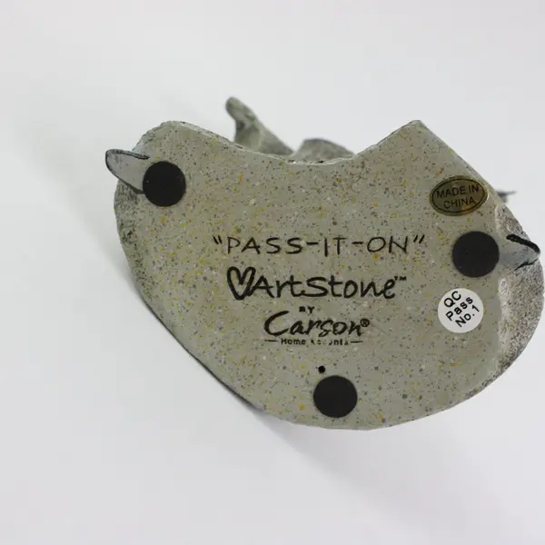 Carson Home Accents Pass-It-On Marstone Figurine Decorative Sculpture Used