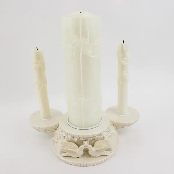 Wedding Unity Candle Set Ceremony Decor Anniversary Celebration