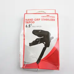 Black Professional Commander Camera Hand Grip Stabilizer 6.5" Tripod