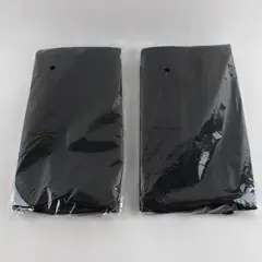 Lot of 2 Bicycle Saddle Bags Black Nylon Cycling Pouches