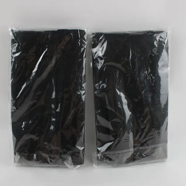Lot of 2 Bicycle Saddle Bags Black Nylon Cycling Pouches