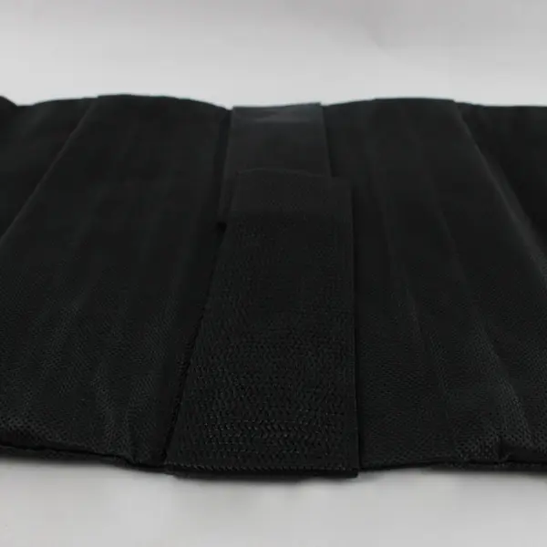 Lot of 2 Bicycle Saddle Bags Black Nylon Cycling Pouches