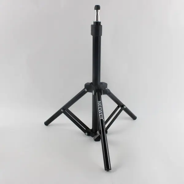 Neewer Desktop Light Stand Black Metal Collapsible Tabletop Photography