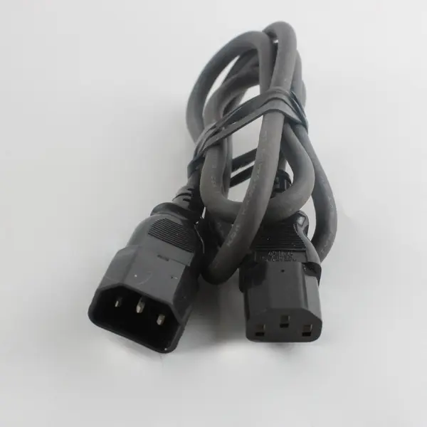 Lot of 2 Computer Power Cables Used Untested