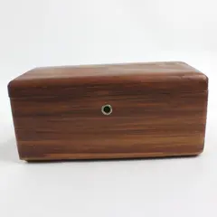 Lane Vintage Miniature Cedar Chest Jewelry Box Wood Hinged Lid
