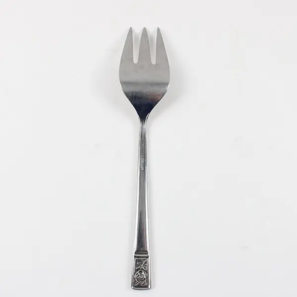 International Deluxe Cold Meat Serving Fork 8.5 Inch Used