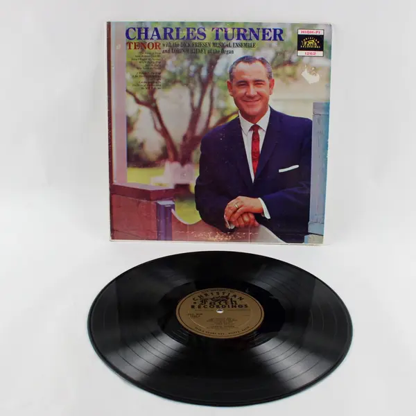 Charles Turner Hymns & Gospel Songs Tenor 12" LP Christian Faith Recordings 1262