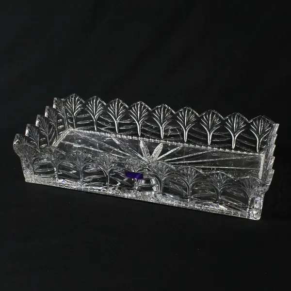 Waterford Marquis Crystal Rectangular Bread Tray 13.5 in