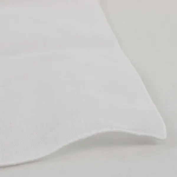 VTG White Handkerchief Floral Embroidered Cutwork