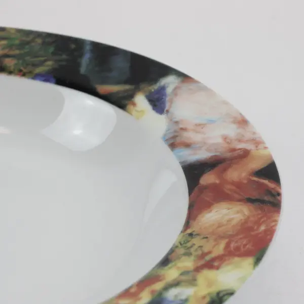 Set of 4 Sakura Renoir Rim Soup Pasta Bowls 9-1/8" Retired Pattern