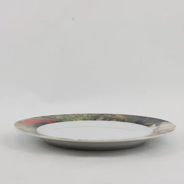 Set of 4 Sakura Genuine Porcelain Renoir Dinner Plates 10.75"
