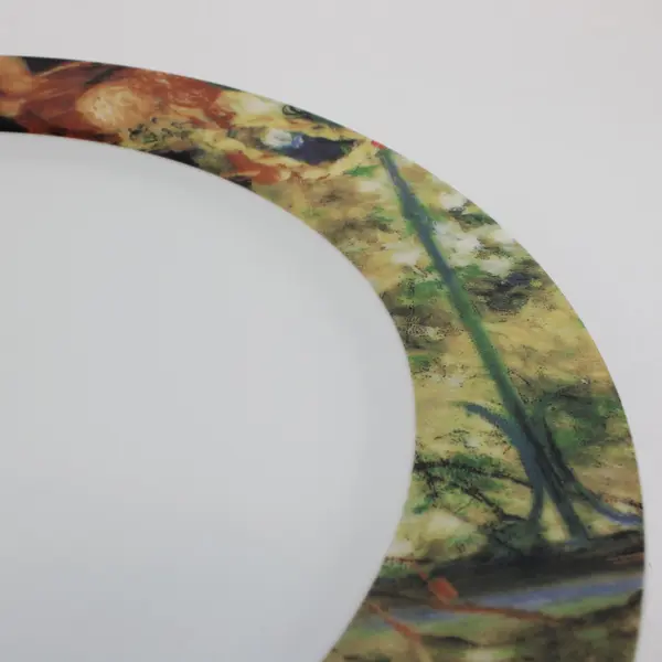 Set of 4 Sakura Genuine Porcelain Renoir Dinner Plates 10.75"