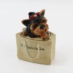 Vintage Big Sky Canine Le Petite Bakery Yorkie Salt Pepper Shaker Set