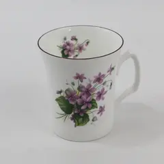 Queensway Violet Pattern Bone China Cup 