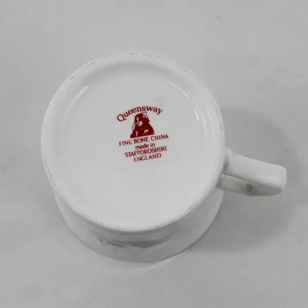 Queensway Violet Pattern Bone China Cup 