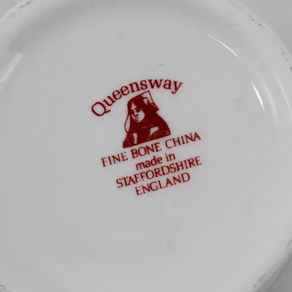 Queensway Violet Pattern Bone China Cup 