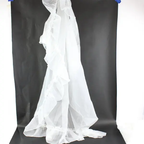 Vintage Window Pride Ruffled Curtains Tiebacks 100% Dacron Polyester 96W x 54L