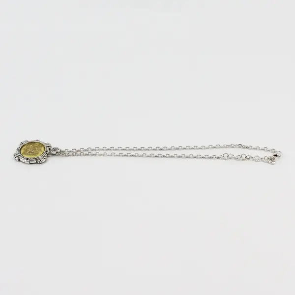 Brighton Virtues Series Valor Above All Pendant Necklace Swarovski 17"