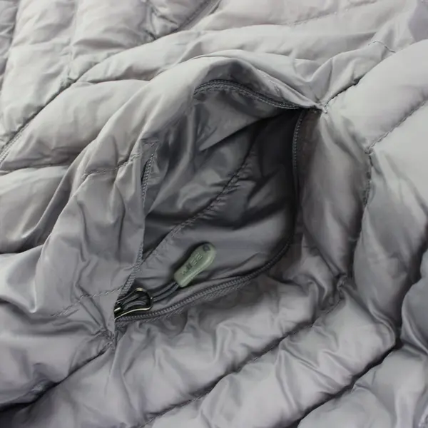 32 Degrees Women's Gray Quilted Puffer Vest Zip Front Pockets Size M