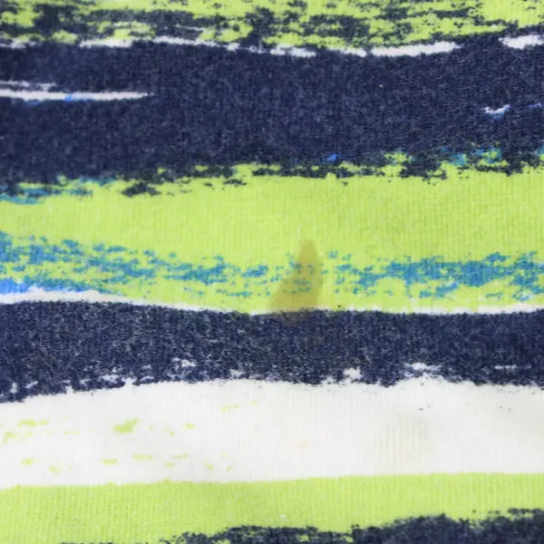 Ruby Rd Favorites Women's M Green Blue Black White Striped Tunic 3/4 Sleeve