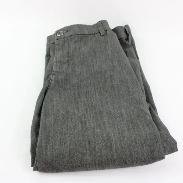 Lee Women's Size 8 Regular Fit Mid Rise Flex Motion Gray Trousers