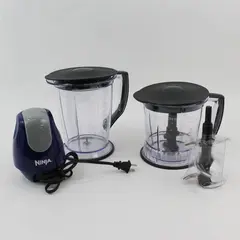 Ninja Master Prep QB900 Food Processor Chopper Set Used