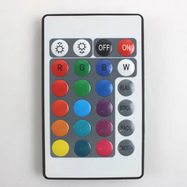 Lot of 2 Infrared LED Light Remote Controls IR Wireless Controllers