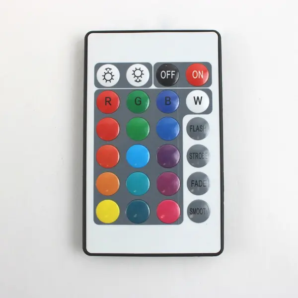 Lot of 2 Infrared LED Light Remote Controls IR Wireless Controllers