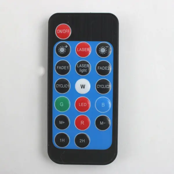 Lot of 2 Infrared LED Light Remote Controls IR Wireless Controllers