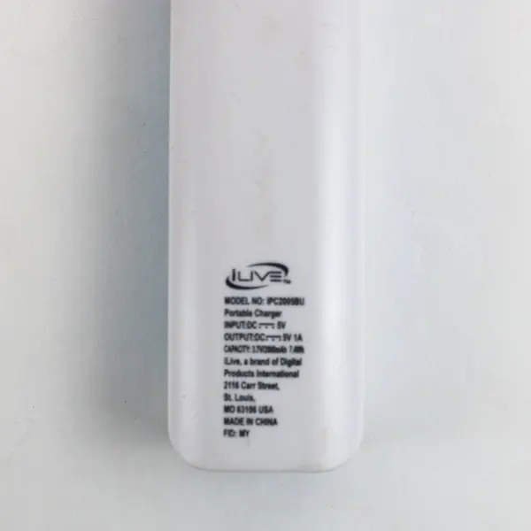 iLive IPC2005BU Portable Power Bank Charger