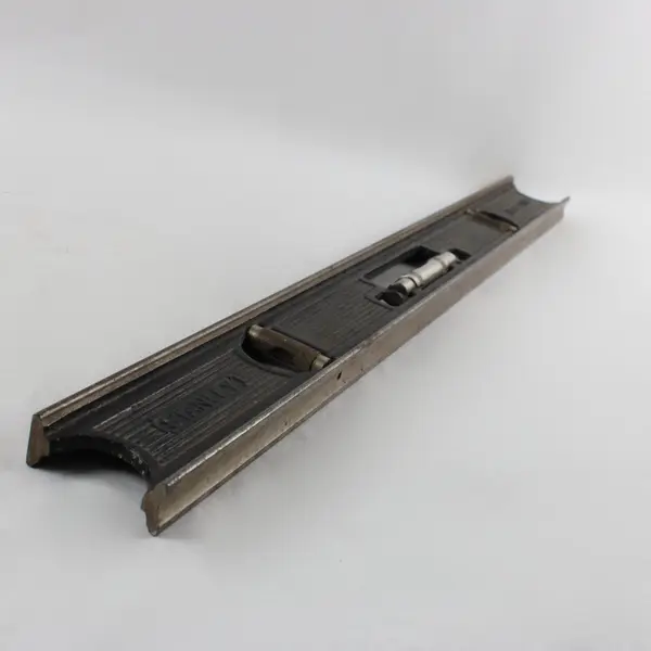 Vintage Stanley No. 36 Metallic Plumb & Level Carpenter Tool 24 inch