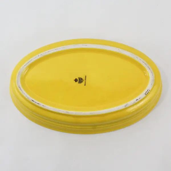 Waechtersbach Fun Factory Buttercup Oval Vegetable Serving Bowl 10.5"