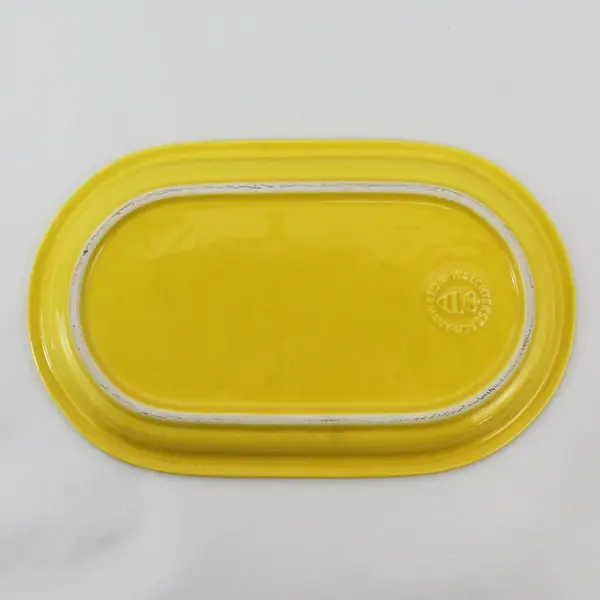 Waechtersbach Fun Factory Buttercup Oval Serving Platter 11"