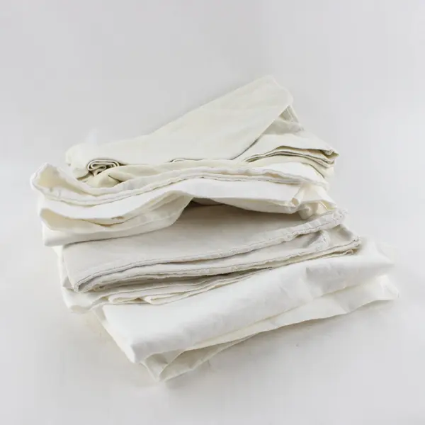 Lot of 10 Mixed Color Standard Pillowcases DIY Fabric Upcycling Flawed Stained