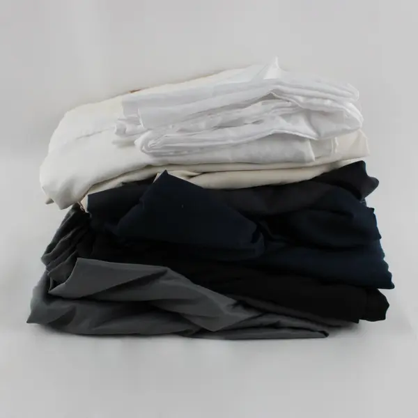 Lot of 13 Neutral Queen Pillowcases DIY Fabric Upcycling FLAWED