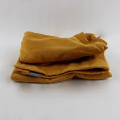 Thymo Mustard Yellow Throw Pillow Covers Set of 2 16x16 Square
