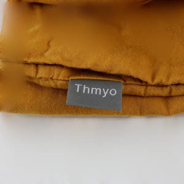 Thymo Mustard Yellow Throw Pillow Covers Set of 2 16x16 Square