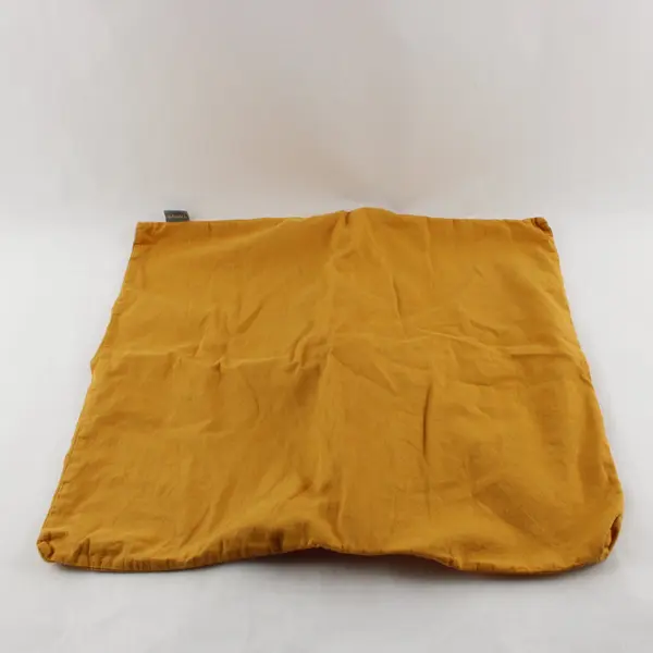 Thymo Mustard Yellow Throw Pillow Covers Set of 2 16x16 Square