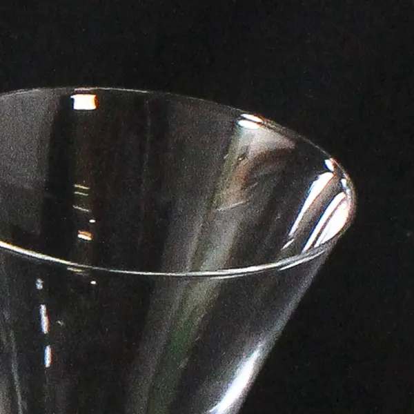 Set of 6 Trumpet Bowl Stemmed Champagne Flutes Glasses 9.5"