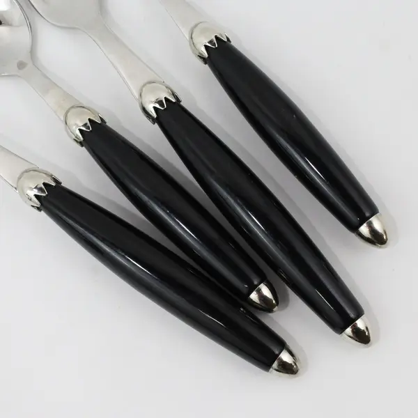 Mikasa Country Living Ebony 4-Piece Place Setting (Missing Dinner Knife)