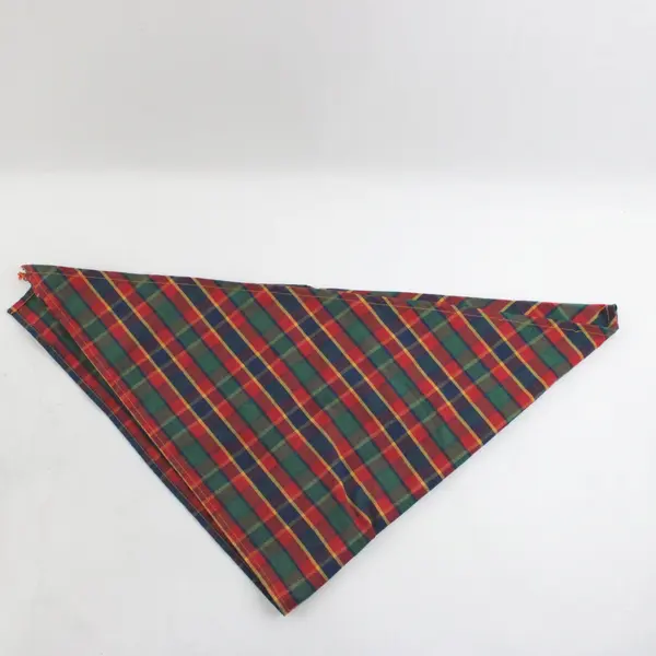 Boy Scouts of America Webelos Multicolor Plaid Neckerchief