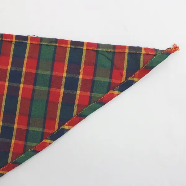 Boy Scouts of America Webelos Multicolor Plaid Neckerchief